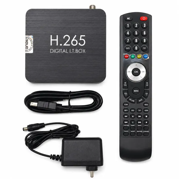 SOLID HDS2X-777 DVB-S2X H.265 10-Bit HEVC Full HD Set-Top Box for DD Free Dish